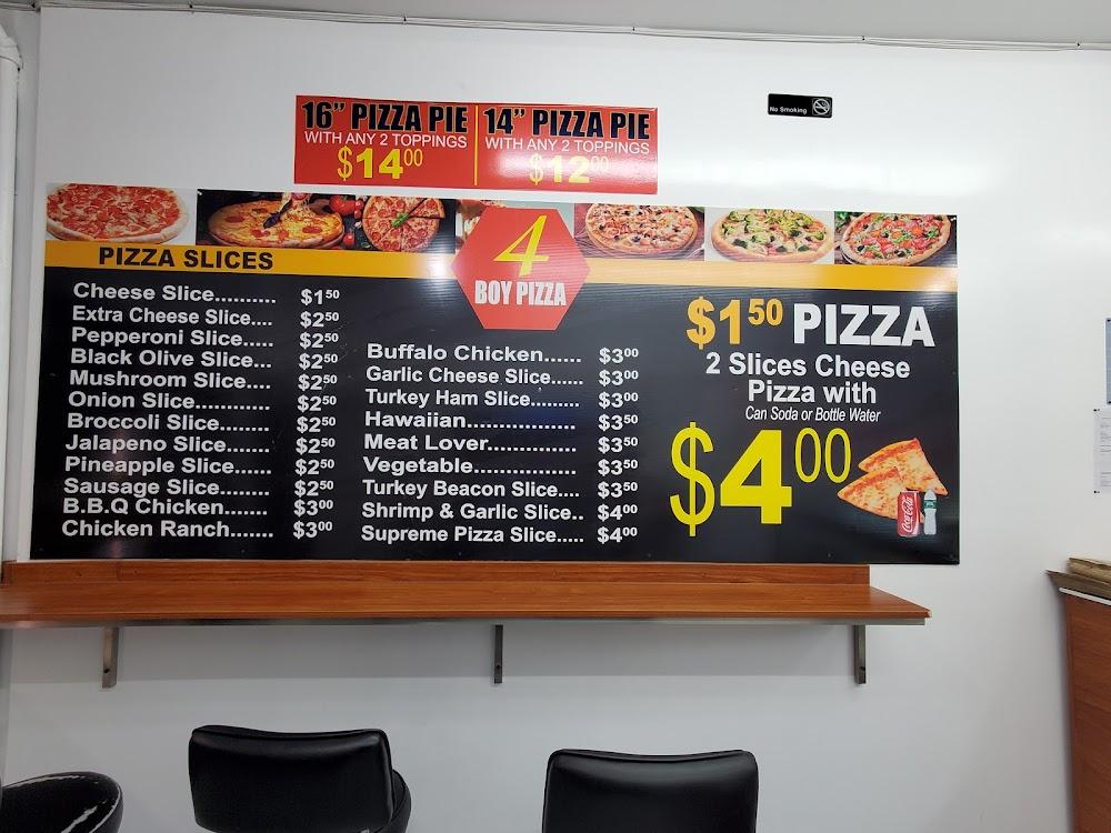 4 BOY PIZZA Menu image 4